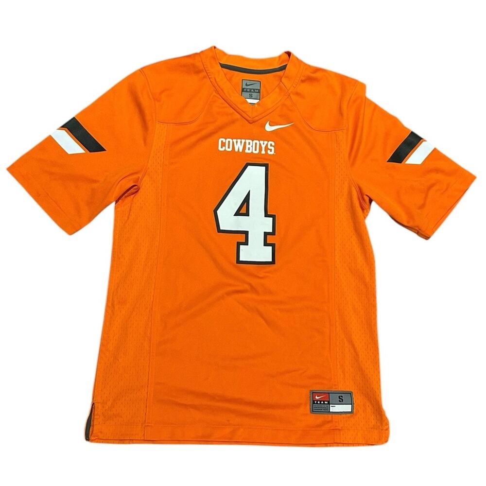 OSU Oklahoma State University Nike Cowboys Orange Jersey Adult Small